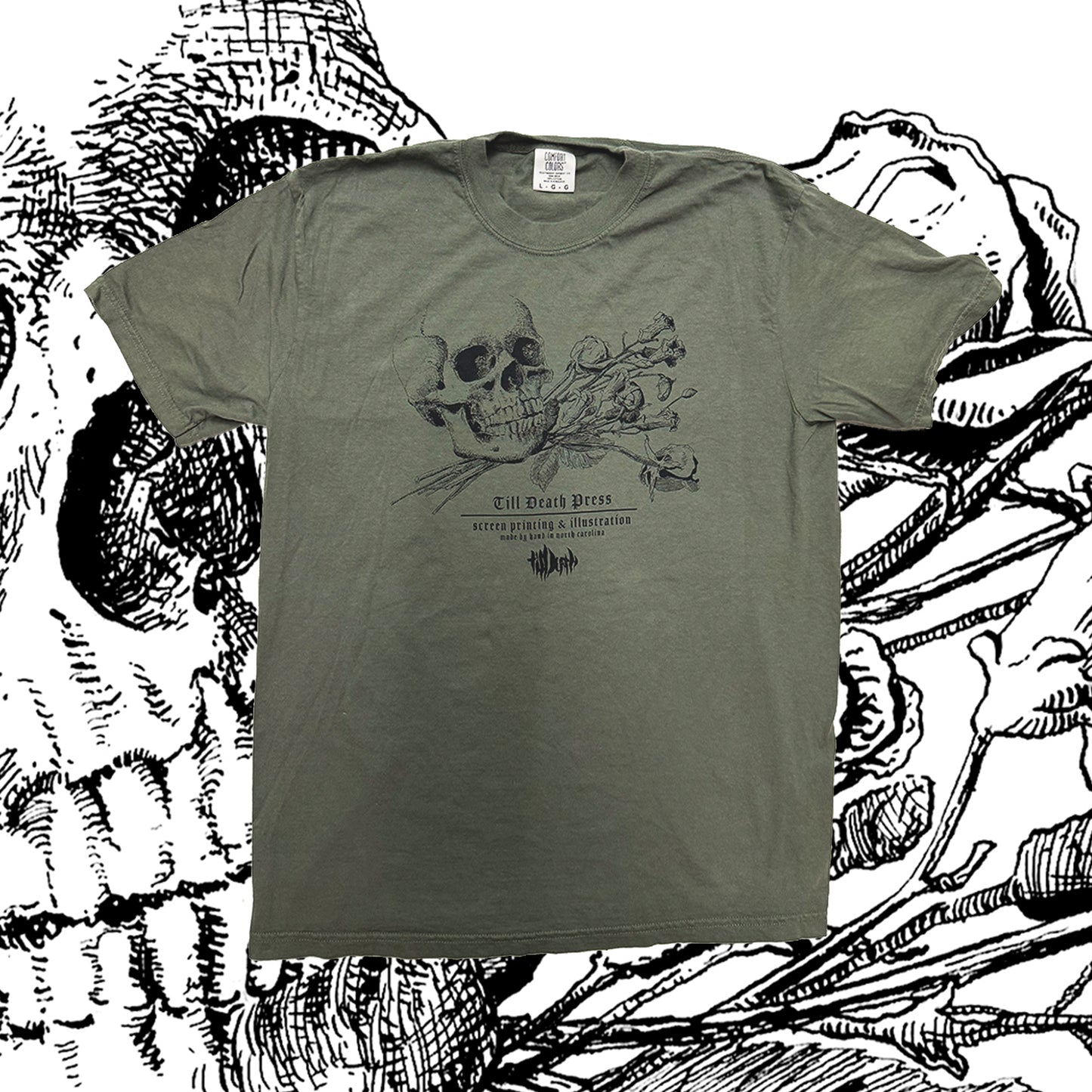 Till Death Press T-shirt PREORDER
